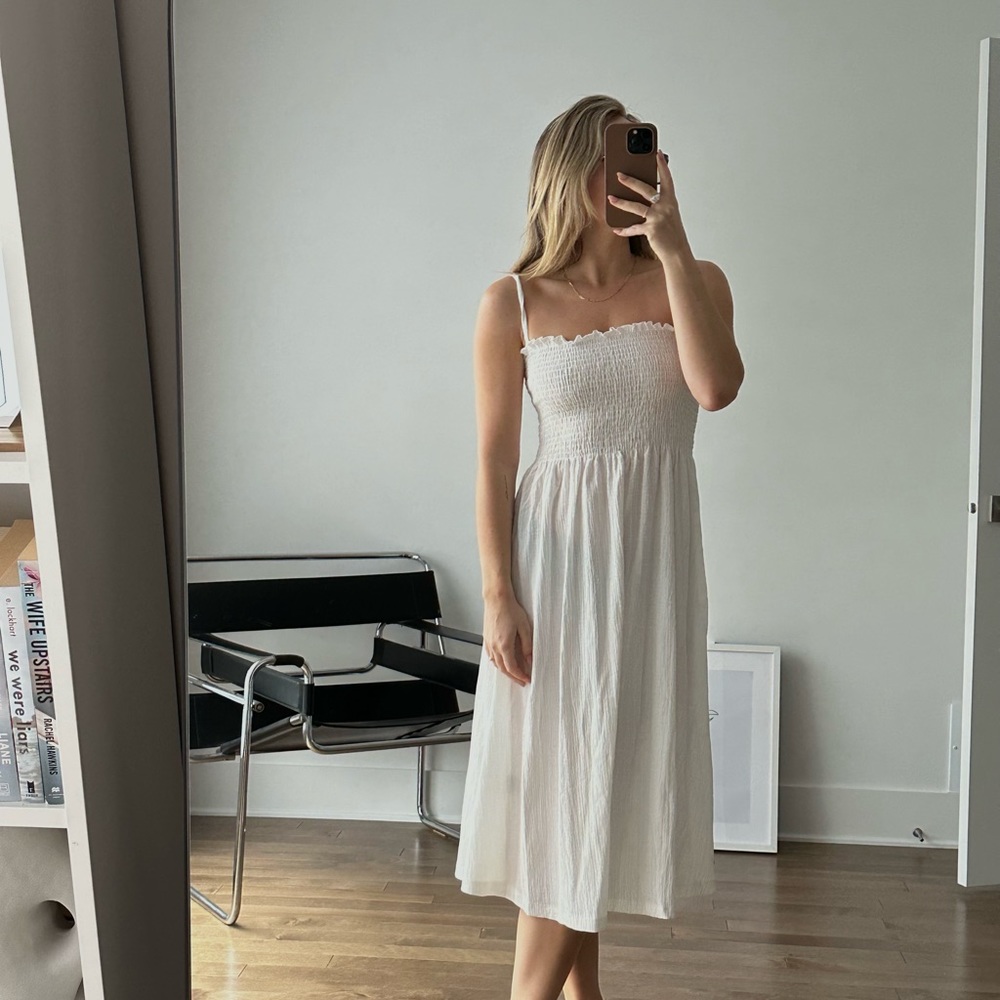 White dresss H&M - S